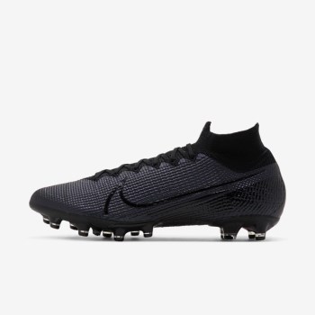 Nike Mercurial Superfly 7 Elite AG-PRO - Férfi Focicipő - Fekete/Fekete